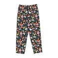 thumbnail image 1 of Kdxio Women's Comfy Stretch Autumn Fox OwlPrint Drawstring Pajama Pants-X-Large, 1 of 9