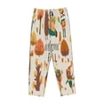 thumbnail image 1 of Kdxio Women's Comfy Stretch Autumn In The ForestPrint Drawstring Pajama Pants-Large, 1 of 9