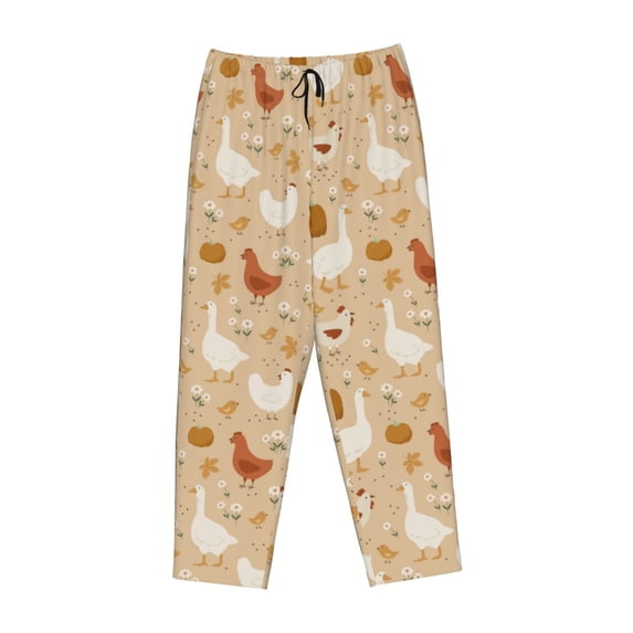 Kdxio Women's Comfy Stretch Autumn and ThanksgivingPrint Drawstring Pajama Pants-XX-Large