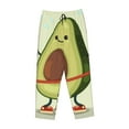 thumbnail image 1 of Kdxio Women's Comfy Stretch Avocado1Print Drawstring Pajama Pants-Large, 1 of 9