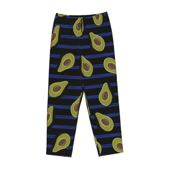 Kdxio Women's Comfy Stretch AvocadoPrint Drawstring Pajama Pants-Medium