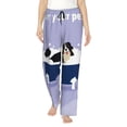 thumbnail image 1 of Kdxio Women's Comfy Stretch Bernese Mountain Dog Sitting Bath Tub Print Drawstring Pajama Pants-XX-Large, 1 of 5