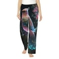thumbnail image 1 of Kdxio Women's Comfy Stretch Bird 3 Print Drawstring Pajama Pants-Medium, 1 of 5