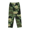 thumbnail image 1 of Kdxio Women's Comfy Stretch Camouflage SharkPrint Drawstring Pajama Pants-Small, 1 of 9