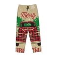 thumbnail image 1 of Kdxio Women's Comfy Stretch Christmas Vintage Red TruckPrint Drawstring Pajama Pants-XX-Large, 1 of 9
