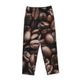 thumbnail image 1 of Kdxio Women's Comfy Stretch Coffee BeanPrint Drawstring Pajama Pants-XX-Large, 1 of 9