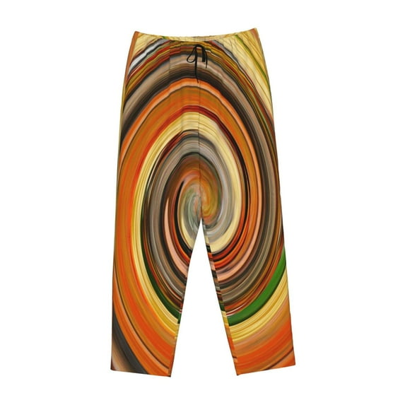 Kdxio Women's Comfy Stretch Colorful SwirlPrint Drawstring Pajama Pants-X-Large
