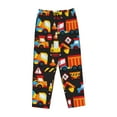 thumbnail image 1 of Kdxio Women's Comfy Stretch Construction TruckPrint Drawstring Pajama Pants-Large, 1 of 9