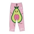 thumbnail image 1 of Kdxio Women's Comfy Stretch Cute AvocadoPrint Drawstring Pajama Pants-Small, 1 of 9