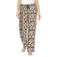 thumbnail image 1 of Kdxio Women's Comfy Stretch Dachshund Print Drawstring Pajama Pants-Large, 1 of 5