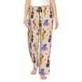 thumbnail image 1 of Kdxio Women's Comfy Stretch Dogs In Different Poses Print Drawstring Pajama Pants-XX-Large, 1 of 5
