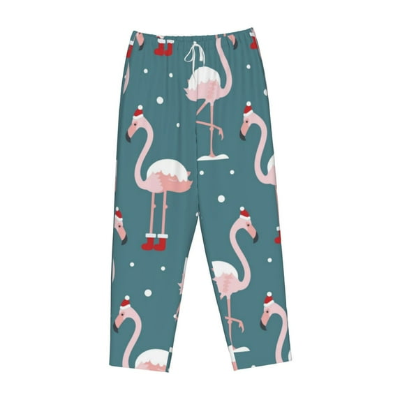 Kdxio Women's Comfy Stretch FlamingoPrint Drawstring Pajama Pants-XX-Large