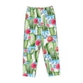 thumbnail image 1 of Kdxio Women's Comfy Stretch Flowers and CactusPrint Drawstring Pajama Pants-XX-Large, 1 of 9