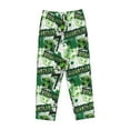 thumbnail image 1 of Kdxio Women's Comfy Stretch Football 7Print Drawstring Pajama Pants-Small, 1 of 9