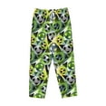thumbnail image 1 of Kdxio Women's Comfy Stretch Football DoodlePrint Drawstring Pajama Pants-X-Large, 1 of 9