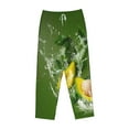 thumbnail image 1 of Kdxio Women's Comfy Stretch Friut AvocadoPrint Drawstring Pajama Pants-Small, 1 of 9