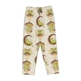 thumbnail image 1 of Kdxio Women's Comfy Stretch FrogsPrint Drawstring Pajama Pants-Large, 1 of 9
