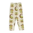 thumbnail image 1 of Kdxio Women's Comfy Stretch FrogsPrint Drawstring Pajama Pants-Large, 1 of 9