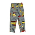 thumbnail image 1 of Kdxio Women's Comfy Stretch Funny ConstructionPrint Drawstring Pajama Pants-XX-Large, 1 of 9