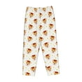 thumbnail image 1 of Kdxio Women's Comfy Stretch Funny CorgiPrint Drawstring Pajama Pants-Medium, 1 of 9