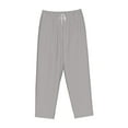 thumbnail image 1 of Kdxio Women's Comfy Stretch GaryPrint Drawstring Pajama Pants-X-Large, 1 of 9