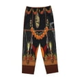 thumbnail image 1 of Kdxio Women's Comfy Stretch Halloween DecorationPrint Drawstring Pajama Pants-X-Large, 1 of 9