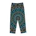 thumbnail image 1 of Kdxio Women's Comfy Stretch MandalaPrint Drawstring Pajama Pants-Small, 1 of 9