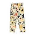 thumbnail image 1 of Kdxio Women's Comfy Stretch RocketsPrint Drawstring Pajama Pants-Medium, 1 of 9