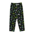 thumbnail image 1 of Kdxio Women's Comfy Stretch Space RocketsPrint Drawstring Pajama Pants-Small, 1 of 9