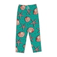 thumbnail image 1 of Kdxio Women's Comfy Stretch Starfish and ShellPrint Drawstring Pajama Pants-XX-Large, 1 of 9