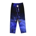 thumbnail image 1 of Kdxio Women's Comfy Stretch Steel SkullPrint Drawstring Pajama Pants-Medium, 1 of 9