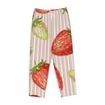 thumbnail image 1 of Kdxio Women's Comfy Stretch StrawberriesPrint Drawstring Pajama Pants-X-Large, 1 of 9