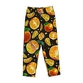 thumbnail image 1 of Kdxio Women's Comfy Stretch TangerinePrint Drawstring Pajama Pants-XX-Large, 1 of 9