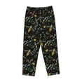 thumbnail image 1 of Kdxio Women's Comfy Stretch Wasp and FloralsPrint Drawstring Pajama Pants-X-Large, 1 of 9