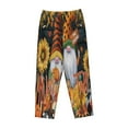 thumbnail image 1 of Kdxio Women's Comfy Stretch Welcom FallPrint Drawstring Pajama Pants-Large, 1 of 9