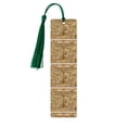 thumbnail image 1 of Kdxio World Map1 Print Metal Tassel Bookmarks,Perfect Gift for Art Lovers and Bookworms Metal Bookmarks for Women, 1 of 8