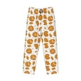 thumbnail image 1 of Kdxio Yellow Biscuit Print Men's Sleep Pajama Pant Lounge Pants with Pockets, 1 of 8