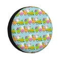 thumbnail image 1 of Kdxio bunnies and chicks on a train Tire Cover Wheel Protectors Tyre Covers Weatherproof Wheel Covers Universal Fit for Trailer Rv SUV Truck Camper Travel Trailers-16 inch, 1 of 6