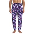 thumbnail image 1 of Kdxio crystal Skull flower cool Pattern Joggers,Sweatpants for Men with Pockets-X-Large, 1 of 5