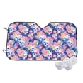 thumbnail image 1 of Kdxio graffiti style Skull flower Print Windshield Sun Shade,UV Rays and Sun Heat Protection,Sunshade for Car Windshield,Car Shade Front Windshield - Medium, 1 of 5