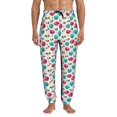 thumbnail image 1 of Kdxio heart Skull cute Pattern Joggers,Sweatpants for Men with Pockets-Small, 1 of 5