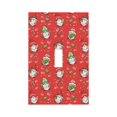 thumbnail image 1 of Kdxio merry Christmas gnome Decorator Light Switch or Receptacle Outlet Wall Plate Decorator Wall Plate Child Safe Outlet Cover-Style T, 1 of 6