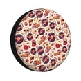 thumbnail image 1 of Kdxio rock music Skull record for Tire Cover Wheel Protectors Tyre Covers Weatherproof Wheel Covers Universal Fit for Trailer Rv SUV Truck Camper Travel Trailers 15 inch, 1 of 5