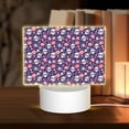 thumbnail image 1 of Kdxio white Skull Flower Rectangular Acrylic Night Light Acrylic Sleep Night Light Friend Gifts for Birthday Gifts for Women Teens Boys Girls, 1 of 9