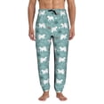 thumbnail image 1 of Kdxio whiter Snow bear Print Pattern Joggers,Sweatpants for Men with Pockets-Large, 1 of 5