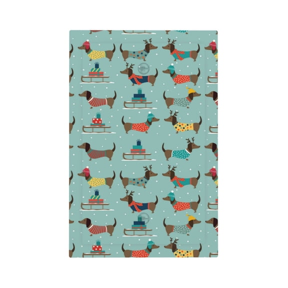 Kdxio winter ski Dachshund Decorator Light Switch or Receptacle Outlet Wall Plate Decorator Wall Plate Child Safe Outlet Cover-Style V