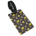 thumbnail image 1 of Kdxio yellow Pumpkin Corn Luggage Tags Privacy Cover ID Label Suitcase Tags Identifiers For School Bags,Suitcases, 1 of 7