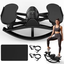 Balance Stepper MERACH Rocking Stepper with Resistance Bands, Motion Stair Stepper for ...