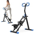thumbnail image 1 of Kdymod Stair Stepper for Home with Adjustable Handlebar, Vertical Climber Workout Machine for Full-Body Exercise, Compact Foldable & Stable Frame ,Blue, 1 of 10