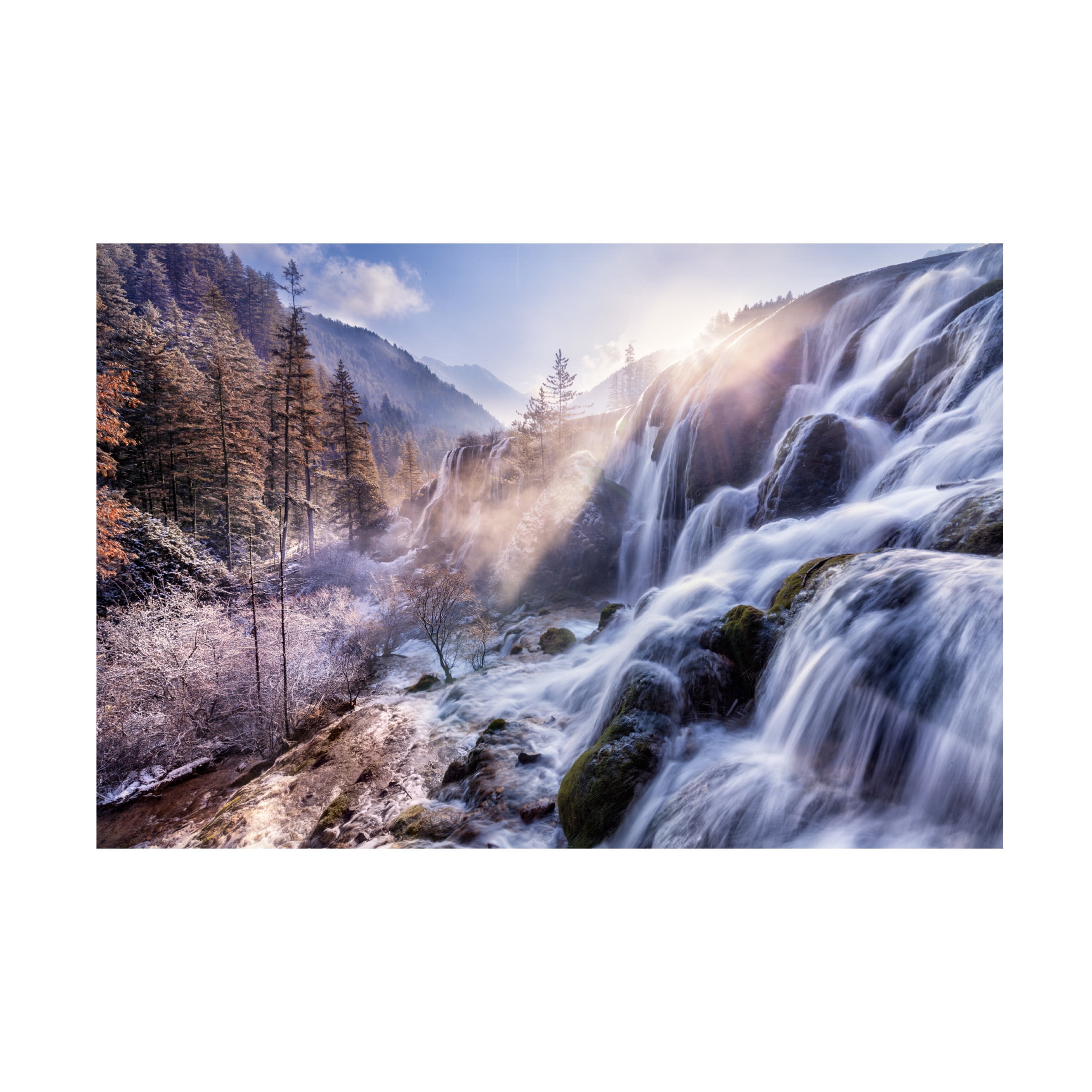 Ke Liu 'Heartless Valley' Canvas Art